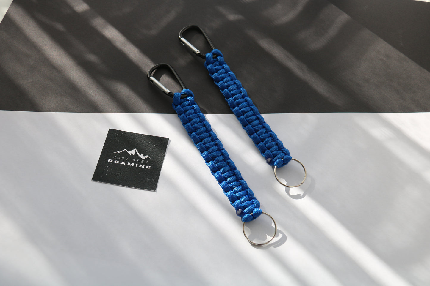 Carabiner Keychain | Blue