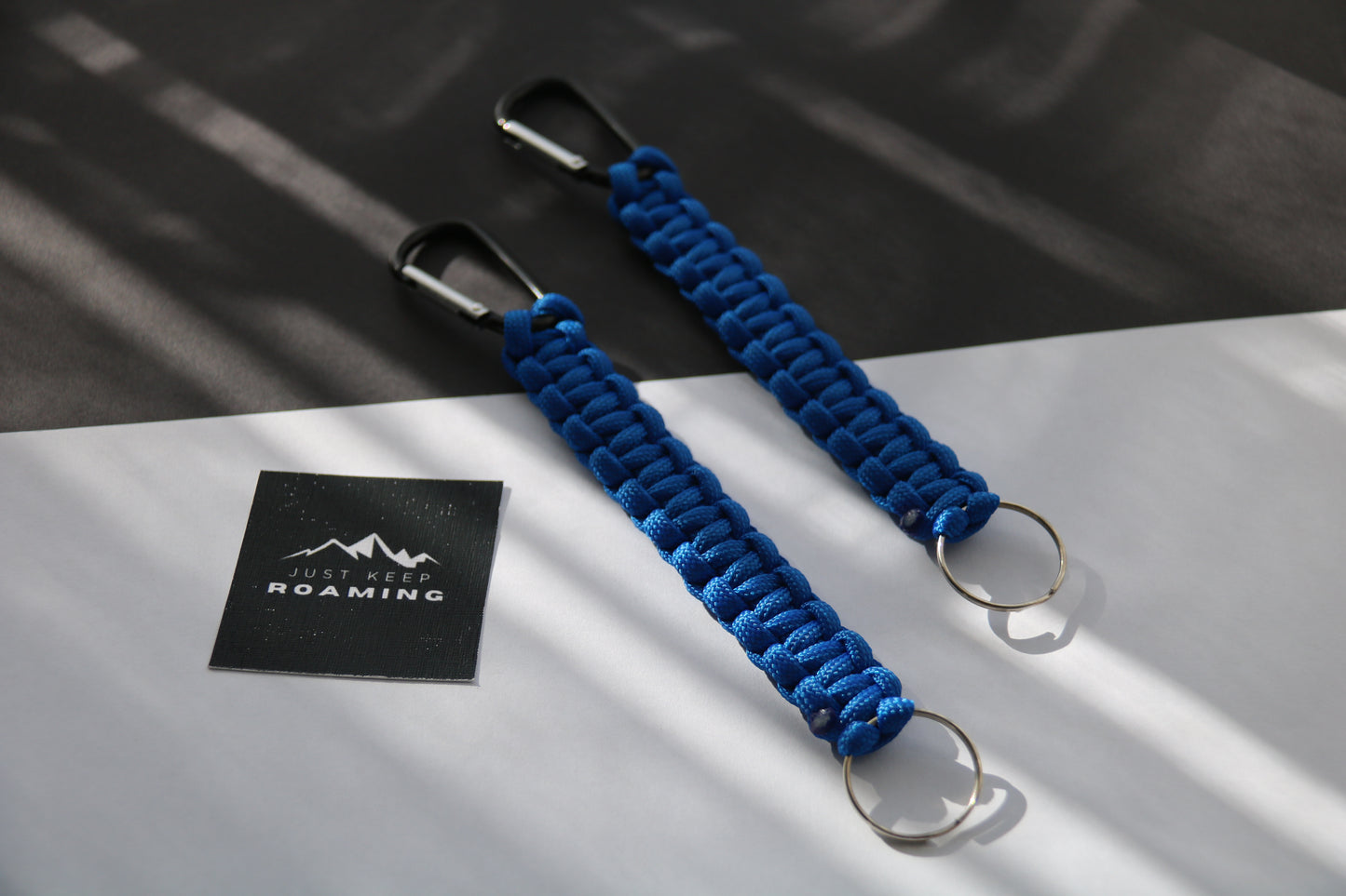 Carabiner Keychain | Blue