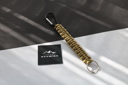 Carabiner Keychain | Beige