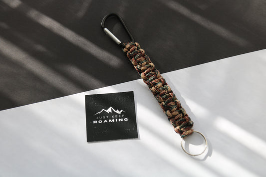 Carabiner Keychain | Camouflage