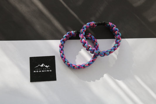 Lumo Survival Bracelet | Purple/Blue