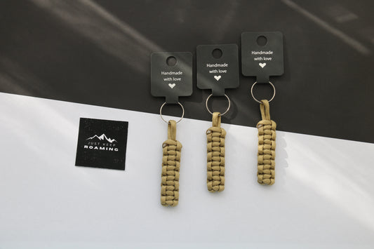 Zinga Keychain | Beige