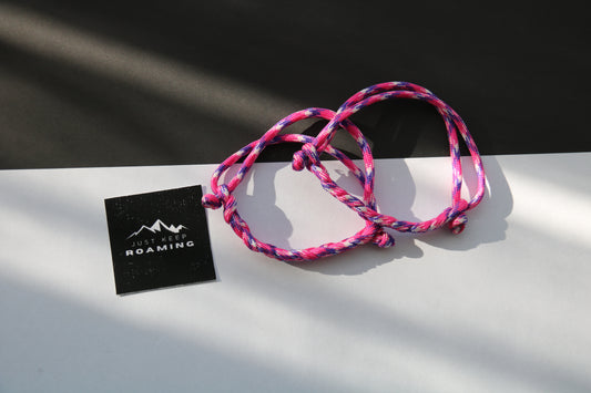 Braided Bracelet | Fuchsia