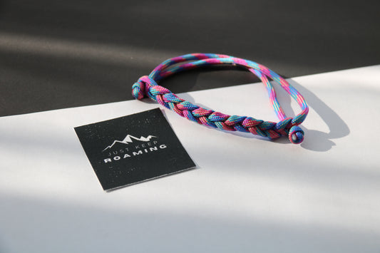 Braided Bracelet | Purple/Blue