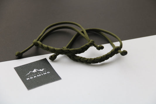 Braided Bracelet | Dark Green